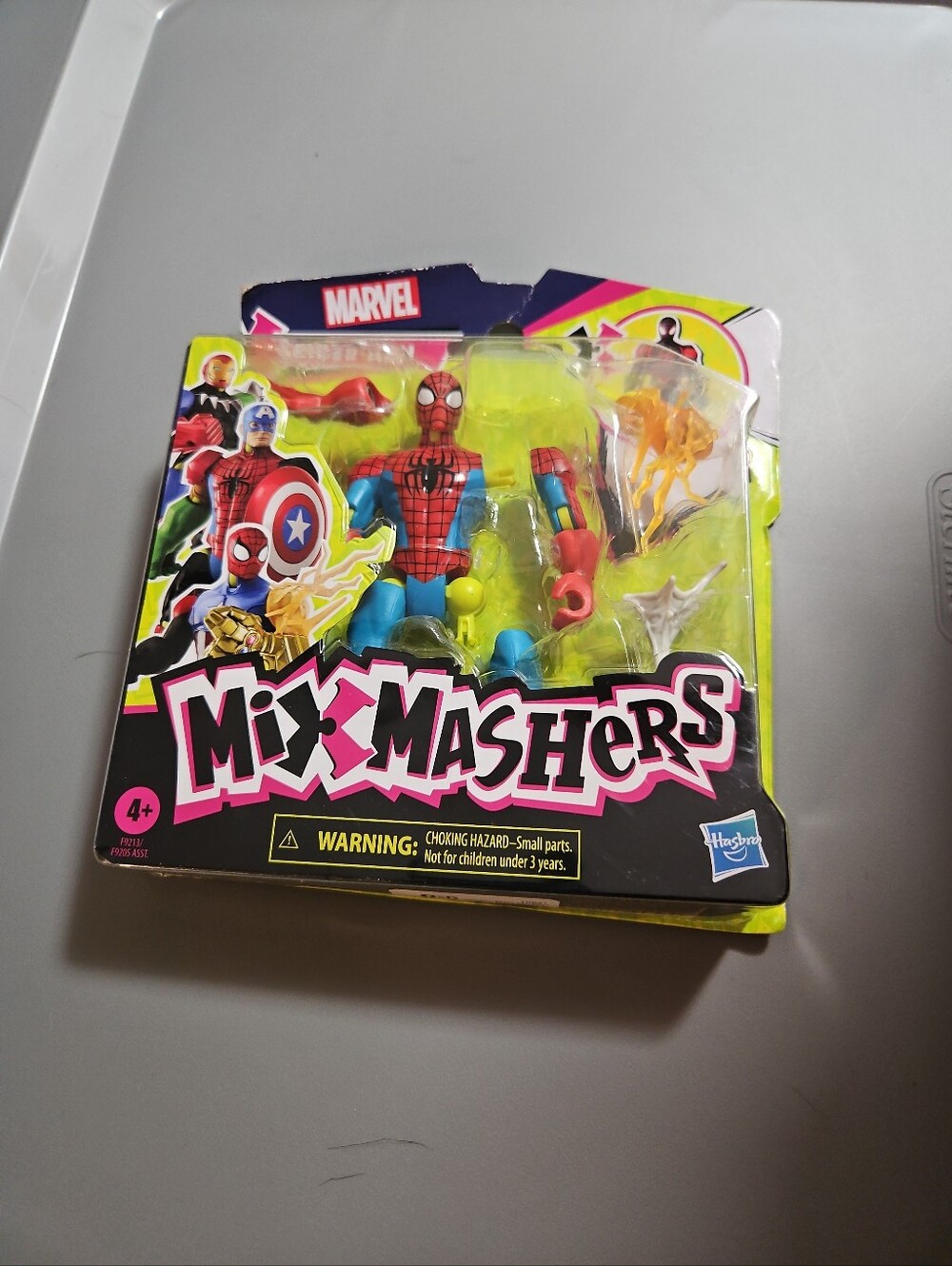 Hasbro Marvel MIX MASHERS Deluxe Action Figure 5" Spider-Man New